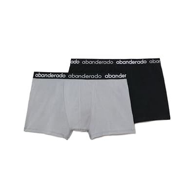 Abanderado Pack Calzoncillos Tipo Bóxer Cerrados Algodón Elástico Hombre X2 Abanderado Pack Calzoncillos Tipo Bóxer Cerrados Algodón Elástico Hombre X2