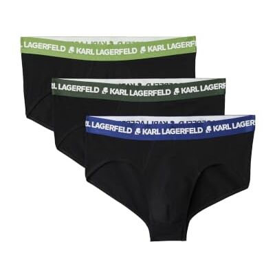 KARL LAGERFELD Hombre Logo Brief Colorband (3 Pack) KARL LAGERFELD Hombre Logo Brief Colorband (3 Pack)