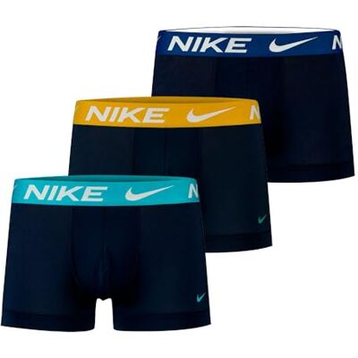 Nike Dri-Fit Essen Micro Boxer 3 Unidades L, Black/LSR Orange/Dsty Cactus/CRT Blue, L Nike Dri-Fit Essen Micro Boxer 3 Unidades L, Black/LSR Orange/Dsty Cactus/CRT Blue, L