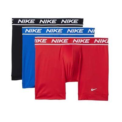 Nike All Day Calzoncillos Tipo bóxer microelásticos para Hombre (Paquete de 3), Small Nike All Day Calzoncillos Tipo bóxer microelásticos para Hombre (Paquete de 3), Small