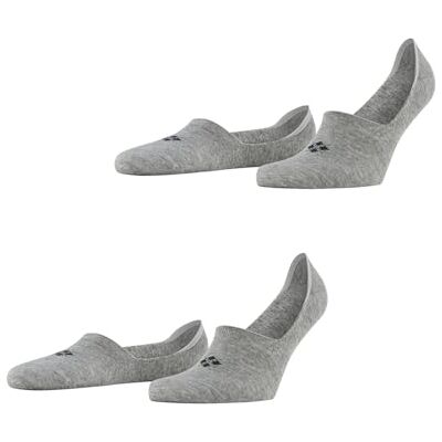 Burlington Everyday 2-Pack M IN algodón invisibles unicolor 2 pares, Calcetines pinkies Hombre, Gris (Light Grey 3400), 43/44 EU Burlington Everyday 2-Pack M IN algodón invisibles unicolor 2 pares, Calcetines pinkies Hombre, Gris (Light Grey 3400), 43/44 EU
