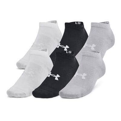 Under Armour Unisex adulto Unisex UA Essential 6pk Low Socks Under Armour Unisex adulto Unisex UA Essential 6pk Low Socks
