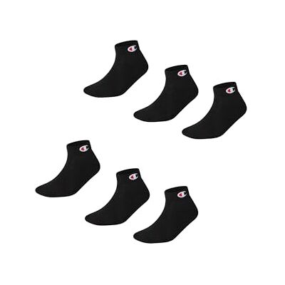 Champion Calcetines, Negro, 18-20 Champion Calcetines, Negro, 18-20