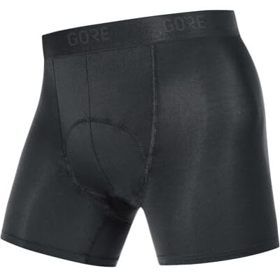 GORE WEAR C3 Bóxer de hombre para ciclismo con badana, XL, negro GORE WEAR C3 Bóxer de hombre para ciclismo con badana, XL, negro
