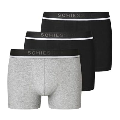 Schiesser 3 Pack Boxershorts Bio Baumwolle Multipack-95/5 Organic Bóxer, Ordenar 1_, XL para Hombre Schiesser 3 Pack Boxershorts Bio Baumwolle Multipack-95/5 Organic Bóxer, Ordenar 1_, XL para Hombre