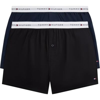 Tommy Hilfiger 2p Woven Boxer Um0um03871 Calzoncillos Tipo bóxer Hombre (Pack de 2) Tommy Hilfiger 2p Woven Boxer Um0um03871 Calzoncillos Tipo bóxer Hombre (Pack de 2)