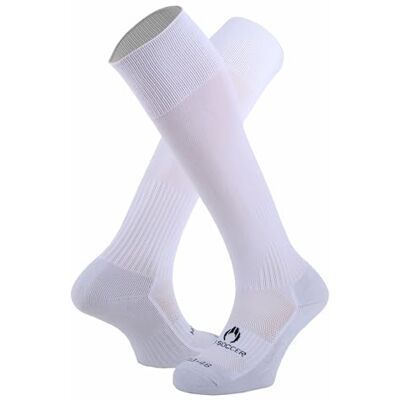 HO Soccer Media de jugador Blanca, Unixex, Adulto, S (35-38) HO Soccer Media de jugador Blanca, Unixex, Adulto, S (35-38)