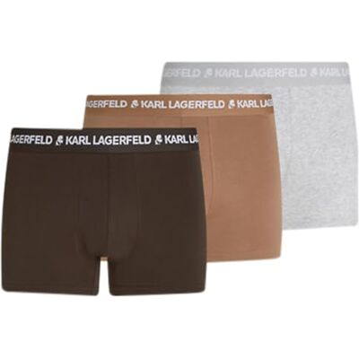 KARL LAGERFELD Hombre Logo Trunk Multiband (3 Pack) KARL LAGERFELD Hombre Logo Trunk Multiband (3 Pack)