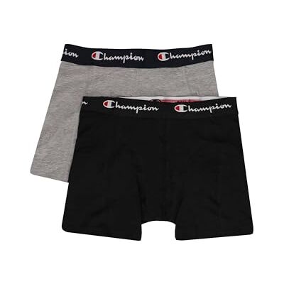 Champion Core x4, Ropa interior de hombres, para Hombre, Gris (Melange), L Champion Core x4, Ropa interior de hombres, para Hombre, Gris (Melange), L