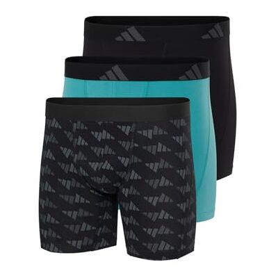 Adidas Boxer Brief (3pk) -Active Flex Cotton-Bequeme Unterwäsche Pantalones Cortos, Assorted_, XL Hombres Adidas Boxer Brief (3pk) -Active Flex Cotton-Bequeme Unterwäsche Pantalones Cortos, Assorted_, XL Hombres