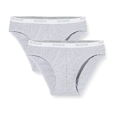 Sloggi men, Basic Mini 2p, Slip Hombre, Multicolor (Black Combination), 6 Sloggi men, Basic Mini 2p, Slip Hombre, Multicolor (Black Combination), 6