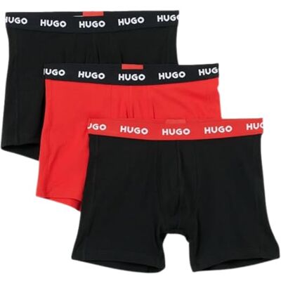 HUGO Calzoncillos Tipo bóxer para Hombre, Paquete Triplet, 10268005, Charcoal 013, M HUGO Calzoncillos Tipo bóxer para Hombre, Paquete Triplet, 10268005, Charcoal 013, M