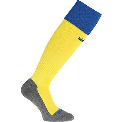 uhlsport Club Socks Medias De Juego, Hombre, Lima Amarillo/Azur, 28-32 uhlsport Club Socks Medias De Juego, Hombre, Lima Amarillo/Azur, 28-32