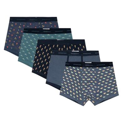SPRINGFIELD 5 Pack of Hawaiian Boxers Boxer Briefs Hombre SPRINGFIELD 5 Pack of Hawaiian Boxers Boxer Briefs Hombre