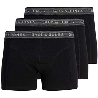 JACK & JONES Jacnew WB Trunks 3 Pack Bxer Hombre (Pack de 3) JACK & JONES Jacnew WB Trunks 3 Pack Bxer Hombre (Pack de 3)