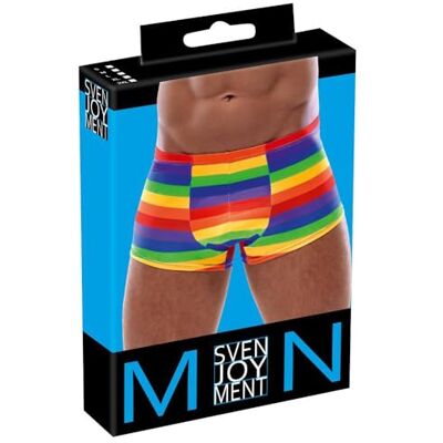 Svenjoyment Calzoncillo y tanga eróticos de cuero y látex para hombre marca Nek Herren Pants Rainbow S Svenjoyment Calzoncillo y tanga eróticos de cuero y látex para hombre marca Nek Herren Pants Rainbow S