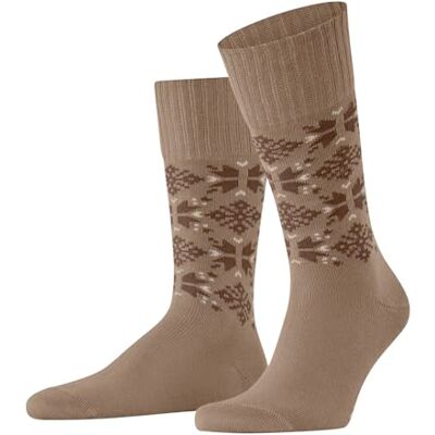 ESPRIT Winter Star M So algodón lana estampados 1 par, Calcetines Hombre, Marrón Camel 5038, 43-46 ESPRIT Winter Star M So algodón lana estampados 1 par, Calcetines Hombre, Marrón Camel 5038, 43-46