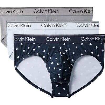 Calvin Hip Brief 3pk Ropa Interior Hombre (Pack de 3) Calvin Hip Brief 3pk Ropa Interior Hombre (Pack de 3)
