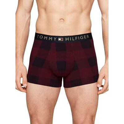 Tommy Hilfiger Conjunto de regalo Hombre Calzoncillos bóxer & calcetines, Multicolor (Buffalo Check/Des Sky), S Tommy Hilfiger Conjunto de regalo Hombre Calzoncillos bóxer & calcetines, Multicolor (Buffalo Check/Des Sky), S