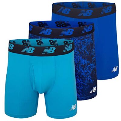 New Balance Premium 6 Inch with Fly 3 Pack Bóxer Hombre (Pack de 3) New Balance Premium 6 Inch with Fly 3 Pack Bóxer Hombre (Pack de 3)
