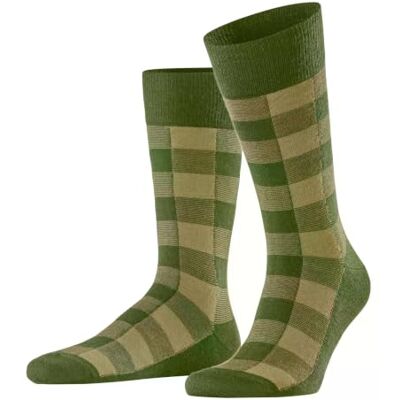 Burlington Buffalo Check M So lana estampados 1 par, Calcetines Hombre, Verde Cactus 7684, 40-46 Burlington Buffalo Check M So lana estampados 1 par, Calcetines Hombre, Verde Cactus 7684, 40-46