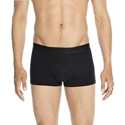 HOM Calzoncillo Retro HO1 bres bres Pantalones Cortos del Boxeador bres Soft selección de Color: Colour: Black Size: Large HOM Calzoncillo Retro HO1 bres bres Pantalones Cortos del Boxeador bres Soft selección de Color: Colour: Black Size: Large