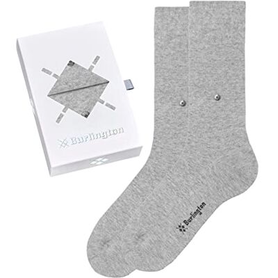 Burlington Basic Uni Gift Box M SO algodón unicolor 2 pares, Calcetines Hombre, Multicolor (Sortiment 0030), 40-46 Burlington Basic Uni Gift Box M SO algodón unicolor 2 pares, Calcetines Hombre, Multicolor (Sortiment 0030), 40-46