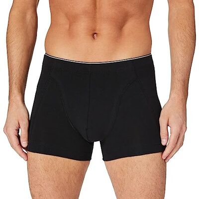 Schiesser 95/5 Organic Cotton Bluebird Boxershort Bóxer, Negro_, L para Hombre Schiesser 95/5 Organic Cotton Bluebird Boxershort Bóxer, Negro_, L para Hombre