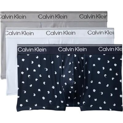 Calvin Low Rise Trunk 3pk Calzoncillos de Talle bajo Hombre Calvin Low Rise Trunk 3pk Calzoncillos de Talle bajo Hombre