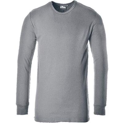 Portwest B123 Camiseta Térmica Aislante de Manga Larga Gris, 3X-Grande Portwest B123 Camiseta Térmica Aislante de Manga Larga Gris, 3X-Grande