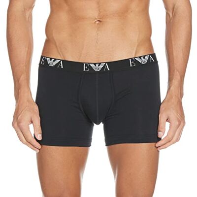 Giorgio Armani 111284 Bóxer, Negro (Black), Large (Tamaño del Fabricante:L) (Pack de 2) para Hombre Giorgio Armani 111284 Bóxer, Negro (Black), Large (Tamaño del Fabricante:L) (Pack de 2) para Hombre