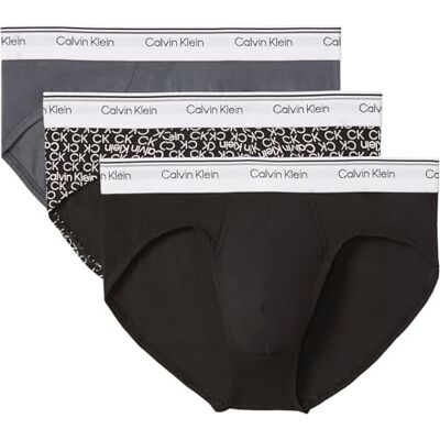 Calvin Calzoncillos bóxer Pack de 3 Hombre Trunks Balance Low Rise, Multicolor (Black/Wrapped Logo_Black/Regatta), XL Calvin Calzoncillos bóxer Pack de 3 Hombre Trunks Balance Low Rise, Multicolor (Black/Wrapped Logo_Black/Regatta), XL