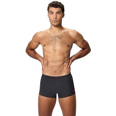 Speedo Hyperboom Aquashort para Hombre, Negro, 40 Speedo Hyperboom Aquashort para Hombre, Negro, 40