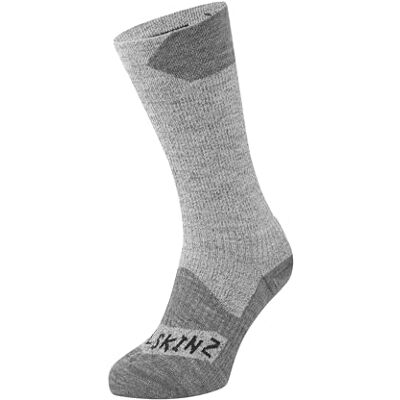SEALSKINZ , Hombre, Calcetines, , Gris/Gris Marl, X-Large SEALSKINZ , Hombre, Calcetines, , Gris/Gris Marl, X-Large