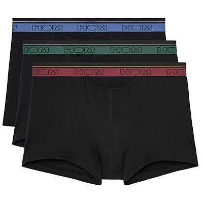 HOM Lot de 2 Boxers HO1 Tiago #2 Boxer Briefs, Negro, S de los bres HOM Lot de 2 Boxers HO1 Tiago #2 Boxer Briefs, Negro, S de los bres