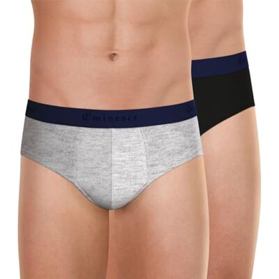 Eminence Chic INTEMPOREL, Ropa Interior Hombre, Gris/Noir, Eminence Chic INTEMPOREL, Ropa Interior Hombre, Gris/Noir,