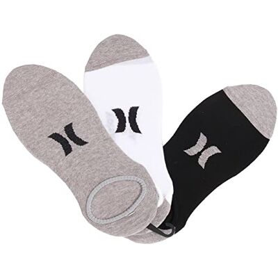 Hurley 3pk Mens Oao No Show Socks 3Pk Mens Oao No Show Socks Hombre Hurley 3pk Mens Oao No Show Socks 3Pk Mens Oao No Show Socks Hombre