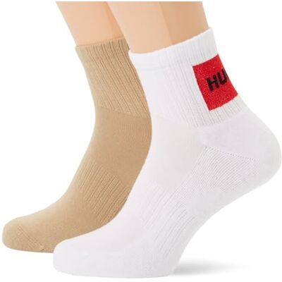 HUGO Calcetines cortos para hombre, 269Medium Beige, 43-46 HUGO Calcetines cortos para hombre, 269Medium Beige, 43-46