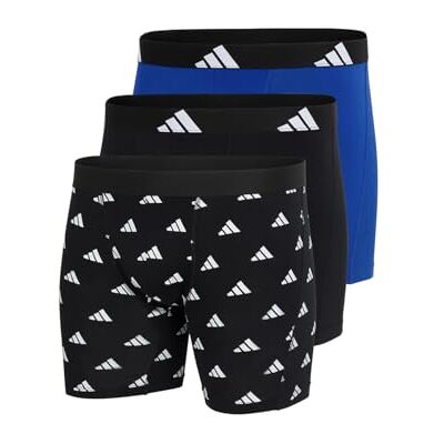 Adidas Boxer Brief (3pk) Active Flex Cotton Ropa Interior Hombre (Pack de 3) Adidas Boxer Brief (3pk) Active Flex Cotton Ropa Interior Hombre (Pack de 3)