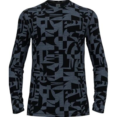 Odlo Thermounterwäsche Heritage I Merino Unterwäsche Herren I Langarm Thermoshirt Camiseta, Azul Provincial-Negro, XX-Large Hombres Odlo Thermounterwäsche Heritage I Merino Unterwäsche Herren I Langarm Thermoshirt Camiseta, Azul Provincial-Negro, XX-Large Hombres