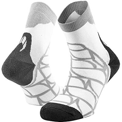 HO Soccer Calcetín deportivo acolchado envolvente 360º, Unisex, Multi-deporte, Ligeros, Reforzados para un uso duradero, PADDED SOCK WHITE, Blanco, L (42-46) HO Soccer Calcetín deportivo acolchado envolvente 360º, Unisex, Multi-deporte, Ligeros, Reforzados para un uso duradero, PADDED SOCK WHITE, Blanco, L (42-46)