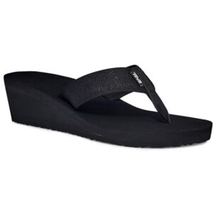 Teva Women's Mush Mandalyn Flip Flop,Motif Black,9 M US Teva Women's Mush Mandalyn Flip Flop,Motif Black,9 M US
