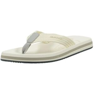 GANT Brodale, Chanclas Hombre, Blanco, 43 EU GANT Brodale, Chanclas Hombre, Blanco, 43 EU