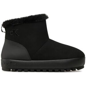 Calvin Botines de media caña Mujer Home Slipper con plataforma, Negro (Triple Black), 36 Calvin Botines de media caña Mujer Home Slipper con plataforma, Negro (Triple Black), 36