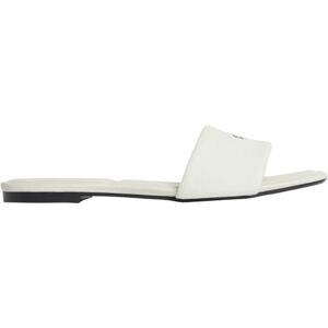 Calvin Square Flat SNDL Canvas HW , Sandalias Planas Mujer, Blue (Misty Blue), 39 EU Calvin Square Flat SNDL Canvas HW , Sandalias Planas Mujer, Blue (Misty Blue), 39 EU