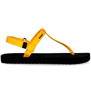 ECOALF Sandalias Mujer Maltalf, de Poliéster Reciclado, Veganas, Zapatos Mujer, Sandalias Unisex, sin Cordones, Ligeras y Cómodas, Talla 39, Color Amarillo ECOALF Sandalias Mujer Maltalf, de Poliéster Reciclado, Veganas, Zapatos Mujer, Sandalias Unisex, sin Cordones, Ligeras y Cómodas, Talla 39, Color Amarillo