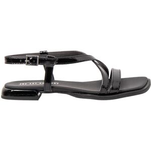 ART Bergamo, Sandalias Planas Mujer, Black, 42 EU ART Bergamo, Sandalias Planas Mujer, Black, 42 EU