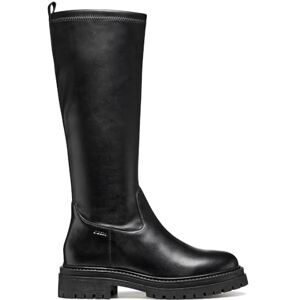 Geox D IRIDEA Botas altas para mujer, color negro, talla 40 EU, Negro, 40 EU Geox D IRIDEA Botas altas para mujer, color negro, talla 40 EU, Negro, 40 EU