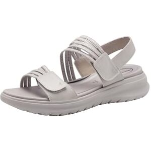 Tamaris Comfort Damen Sandale Multiadj+Vegan, Sandalia Mujer, Piedra, 38 EU Tamaris Comfort Damen Sandale Multiadj+Vegan, Sandalia Mujer, Piedra, 38 EU