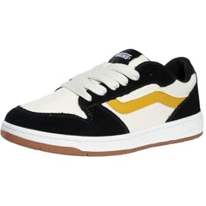 Vans Hombre Zapatillas Deportivas con Encaje Y Cuadros Ryland, Black/White, 49 EU Vans Hombre Zapatillas Deportivas con Encaje Y Cuadros Ryland, Black/White, 49 EU